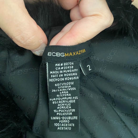 BCBG MaxAzria Black Jacket size 2 - Picture 6 of 7